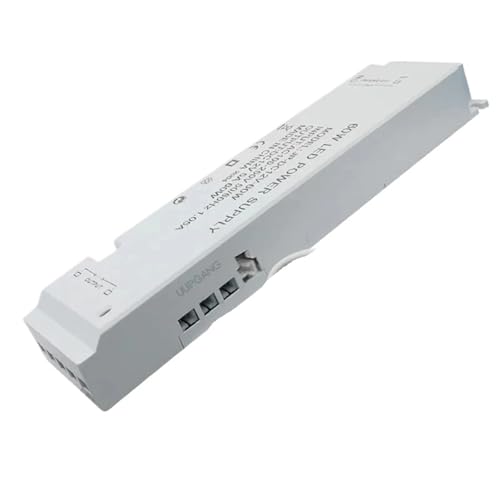 LED Cabinet Light Power Supply 18/24/36/60/100W Transformer AC 110V 220V to DC 12V Constant Voltage Source Adapter for LED Strip(60W,EU Plug) von PTQDBTGCT