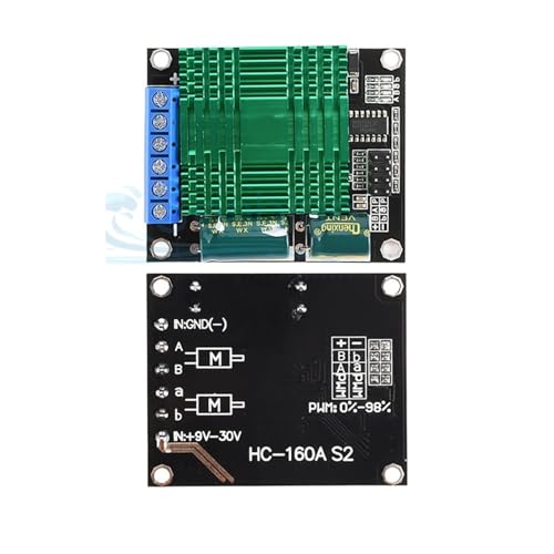 Motortreibermodul, 9 V-30 V, 60 A, DC-Motortreibermodul, DIY von PTQDBTGCT