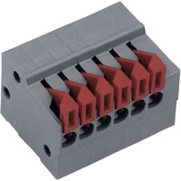 PTR - Hartmann 54791120422D Federkraftklemmblock 0.75 mm² Polzahl 12 Basalt-Grau 1 St. von PTR