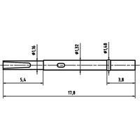 PTR Hartmann H 1010 L Präzisionsprüfstifthülse von PTR