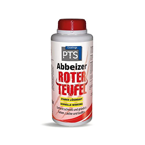 PTS Coatings Abbeizer Roter Teufel - Entlacker Lackentferner Abbeizmittel Farben Lacke (750ml) von PTS Coatings