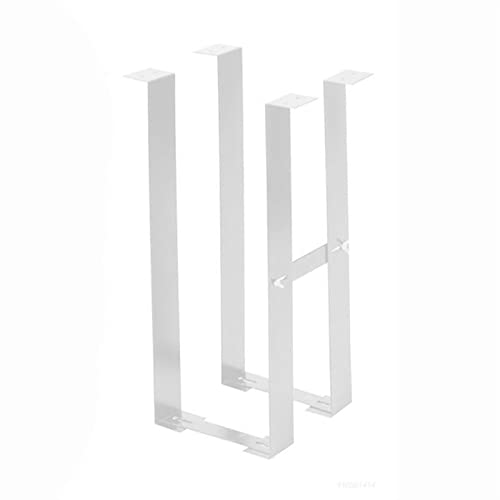 CPU-Ständer CPU-Halterung unter dem Schreibtisch, robuster PC-Tower-Hängerahmen, unter dem Schreibtisch-Chassis, anhebbarer Befestigungsrahmen, verstellbare Wandhalterung PC Rollwagen ( Color : Wit ) von PTTRNS