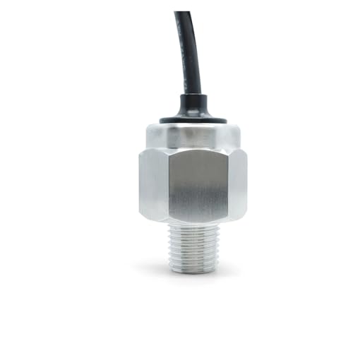 Der Drucksensorsender ist for Wasser, Öl, Gas und Luft geeignet. 1/4NPT 5V Keramiksensor 300-3000psi optionaler automatischer Sensor(3000psi-5V-0.5-4.5V) von PUAVLKMC