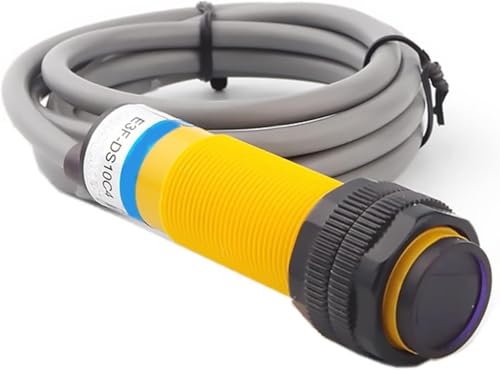 Schalter 1PCS diffuse Reflexion Lichtschranke Sensor Näherungsschalter E3F-DS10C4/B2/P1/P2/Y1/Y2 NPN PNP NO NC M18 0-10cm(E3f-ds10y2 Ac Nc) von PUAVLKMC