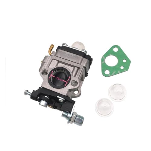 Carburetor E-Choke 15mm Vergaser Kit Für Motorsense 43cc 49cc 52cc Motorsense Entrindung Kettensäge Motorrad Vergaser Teile Motorräder Vergaser Carburetor E-Choke 15mm Vergaser Kit Für Motorsense 43cc 49cc 52cc Motorsense Entrindung Kettensäge Motorrad Vergaser Teile Motorräder Vergaser von PUBUGPDPAG