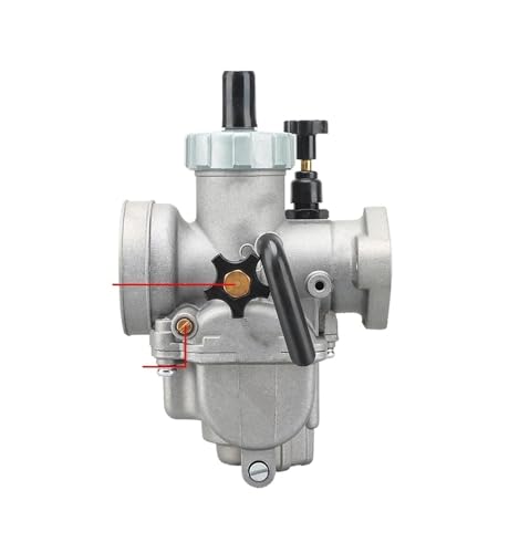 Carburetor E-Choke 2T 4T Vergaser Für Suzuki PE19/22/24/26/28mm Flansch Motorrad Vergaser Motor Mit Carb Jets Motorräder Vergaser(For PE28MM) von PUBUGPDPAG