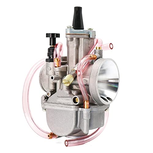 Carburetor E-Choke Für Für PWK 21 24 26 28 30 32 34 Für 2T Für 4T Motorrad Vergaser Mit Power Jet Motorräder Vergaser(B3) von PUBUGPDPAG