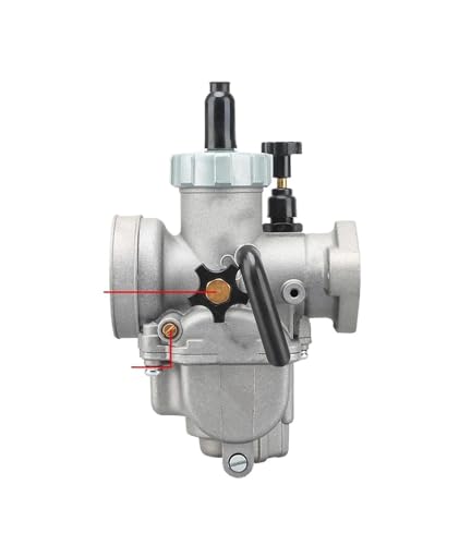 Carburetor E-Choke Für PE19/22/24/26/28mm Flansch Motorrad Motor Mit Carb Jets 2T 4T Vergaser Carb Motorräder Vergaser(For PE26MM) von PUBUGPDPAG
