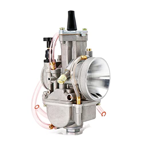 Carburetor E-Choke Für PWK 21 24 26 28 30 32 34 Für 2T Für 4T Motorrad Vergaser Mit Power Jet Für Mikuni Für Koso Motorräder Vergaser(B2) von PUBUGPDPAG