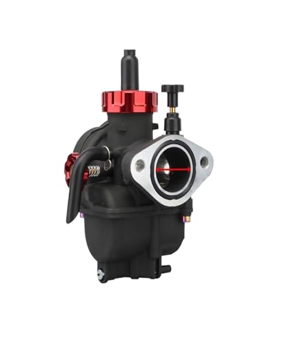 Carburetor E-Choke Für Suzuki 2T 4T Vergaser PE17 19 22 24 26 28mm Flansch Motorrad Motor Mit Carb Jets Vergaser Carb Motorräder Vergaser(For PE19MM-FL) von PUBUGPDPAG