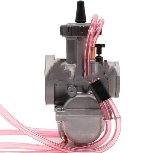 Carburetor E-Choke Motorrad Flachvorhang Vergaser Für Für PWK 33 34 35 36 38 40 42 Mm 2 4 Takt Motor Universal Motorräder Vergaser(1) von PUBUGPDPAG