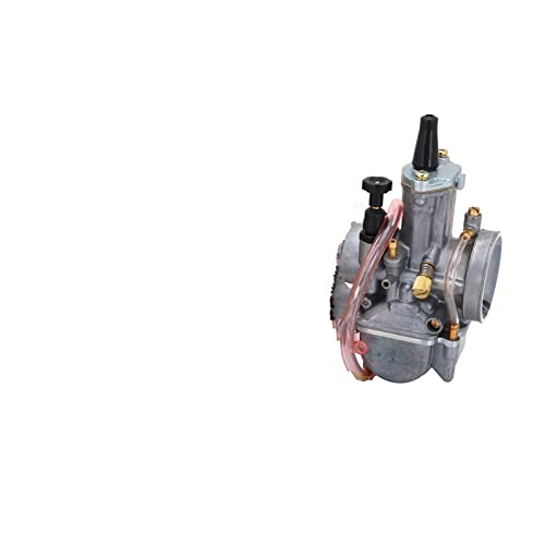 Carburetor E-Choke Motorrad Universal Für Für PWK 21 24 26 28 30 32 34 MM Vergaser Carburador Mit Power Jet Scooter Motorräder Vergaser(A5) von PUBUGPDPAG