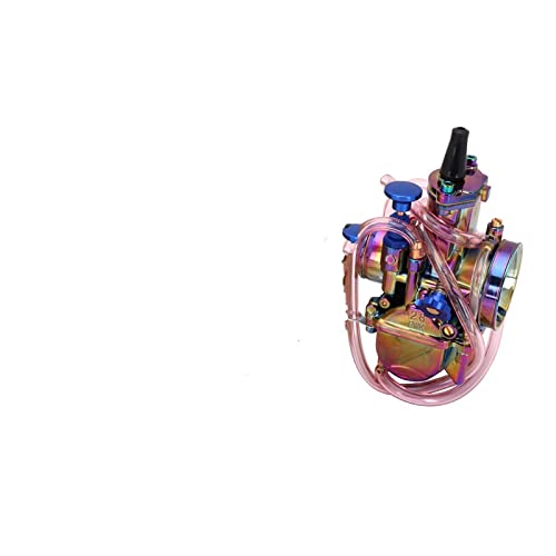 Carburetor E-Choke Motorrad Universal Für Für PWK 21 24 26 28 30 32 34 MM Vergaser Carburador Mit Power Jet Scooter Motorräder Vergaser(C1) von PUBUGPDPAG