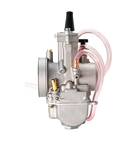 Carburetor E-Choke Universal Für PWK 21 24 26 28 30 32 34 Für 2T Für 4T Motor Vergaser Carburador Mit Power Jet Für 75cc-350cc Motorräder Vergaser(A2) von PUBUGPDPAG