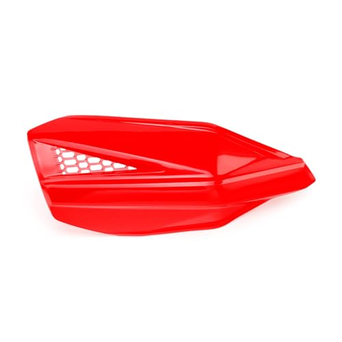 Für CRF250RX Für CRF450RX Für 450R 450X 2021-2023 Motorrad Lenker Handprotektoren Schutz Hand Schutz Schutzhülle Schutzlenker Handschutz Handbürstenschut(Left Red) von PUBUGPDPAG