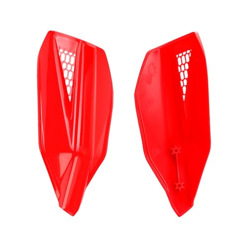 Für CRF250RX Für CRF450RX Für 450R 450X 2021-2023 Motorrad Lenker Handprotektoren Schutz Hand Schutz Schutzhülle Schutzlenker Handschutz Handbürstenschut(Left Right Red) von PUBUGPDPAG
