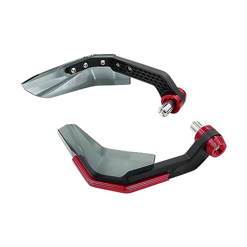 Für Für NMAX155 Für NMAX125 Für NMAX 155 Für N-MAX 125 Motorrad Zubehör Handschutz Windschutzscheibe Hand Guards Griff Wind Schild Schutzlenker Handschutz Handbürstenschut(Silver) von PUBUGPDPAG