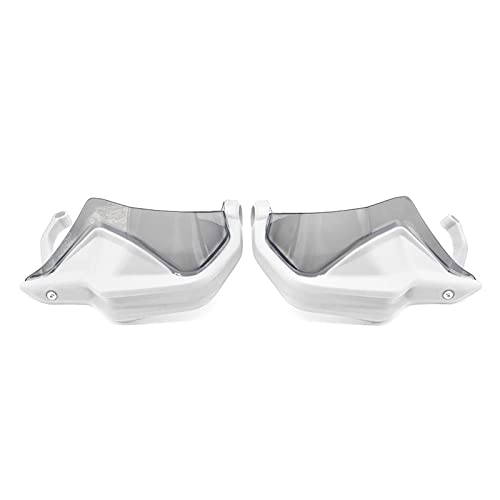 Für Für R1200GS Für R1250GS Für LC Für Abenteuer Carbon Handschutz Schild Hand Schutzfolie Windschutzscheibe Schutzlenker Handschutz Handbürstenschut(White-grey) von PUBUGPDPAG
