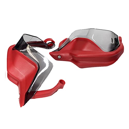 Für Für R1250GS Für Abenteuer Für ADV Für R1250GSA 2018-2023 Motorrad Handschutz Hand Schild Schutz Schutzlenker Handschutz Handbürstenschut(Full Set Red 1) von PUBUGPDPAG