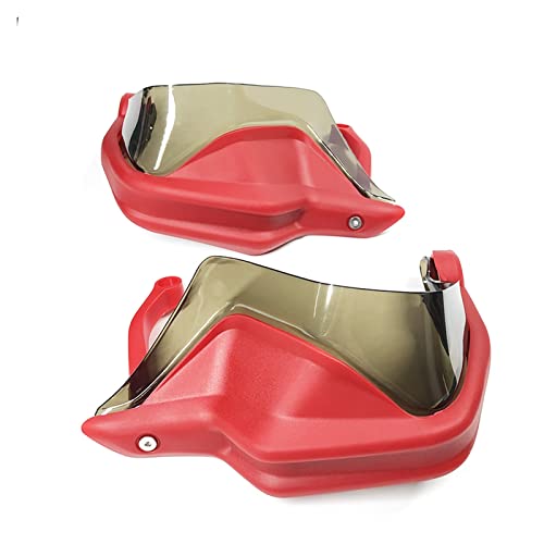 Für Für R1250GS Für Abenteuer Für ADV Für R1250GSA 2018-2023 Motorrad Handschutz Hand Schild Schutz Schutzlenker Handschutz Handbürstenschut(Full Set Red 2) von PUBUGPDPAG