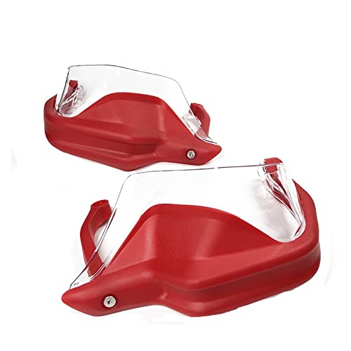 Für Für R1250GS Für Abenteuer Für ADV Für R1250GSA 2018-2023 Motorrad Handschutz Hand Schild Schutz Schutzlenker Handschutz Handbürstenschut(Full Set Red 3) von PUBUGPDPAG