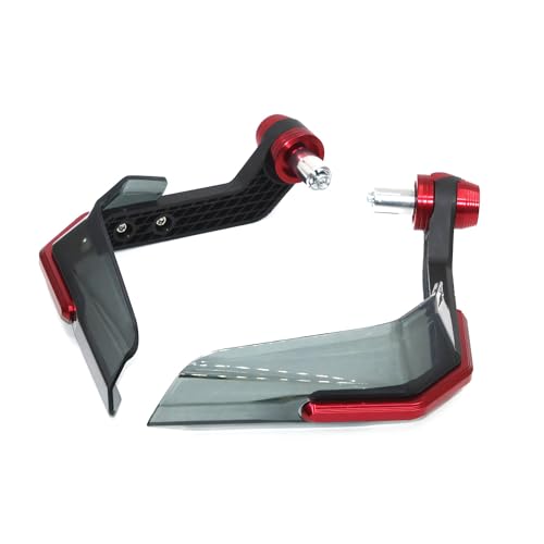 Für Für Tracer 700 900 Für 700Gt Für 900Gt Für Tracer9 Für Tracer7 Motorrad Handschutz Schild Hand Schutzfolie Windschutzscheibe Schutzlenker Handschutz Handbürstenschut(Red) von PUBUGPDPAG