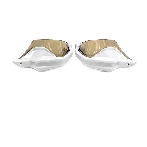 Für Integra750 Für NC750D Für Integra 750 Für NC750 Für NC 750 Motorrad Lenker Handschutz Schild Schutz Windschutzscheibe Schutzlenker Handschutz Handbürstenschut(White Grey-1Set) von PUBUGPDPAG