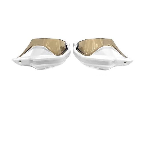 Für Integra750 Für NC750D Für Integra 750 Für NC750 Für NC 750D Motorrad Lenker Handschutz Schutzfolie Windschutzscheibe Schutzlenker Handschutz Handbürstenschut(White Green-1Set) von PUBUGPDPAG