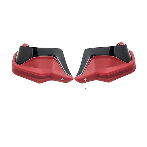 Für NC750X Für DCT Für NC750S Für NC700X Für NC 750X2013-2023 Motorrad Handprotektoren Schild Wachen Windschutzscheibe Hand Wind Schutz Schutzlenker Handschutz Handbürstenschut(Red Black Set) von PUBUGPDPAG