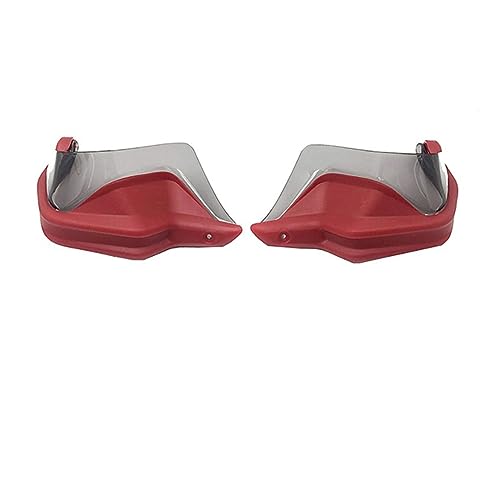 Für NC750X Für DCT Für NC750S Für NC700X Für NC 750X2013-2023 Motorrad Handprotektoren Schild Wachen Windschutzscheibe Hand Wind Schutz Schutzlenker Handschutz Handbürstenschut(Red Grey Set) von PUBUGPDPAG