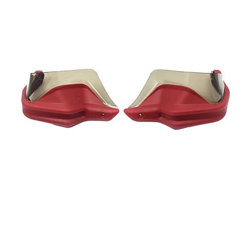 Für NC750X Für DCT Für NC750S Für NC700X Für NC 750X2013-2023 Motorrad Handprotektoren Schild Wachen Windschutzscheibe Schutzlenker Handschutz Handbürstenschut(Red Green Set) von PUBUGPDPAG