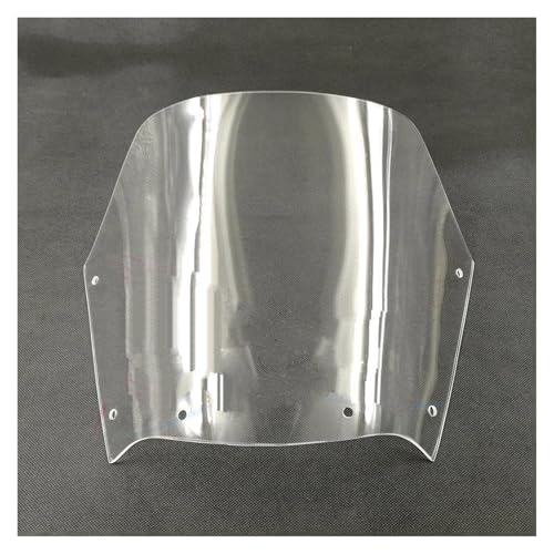 Motorrad Frontscheibe For KLE 500 For KLE500 1994-2004 Windshield Touring Windscreen Wind Fairing Cover Screen Shield Airflow Deflector Deflektor Spoiler(Clear) von PUBUGPDPAG
