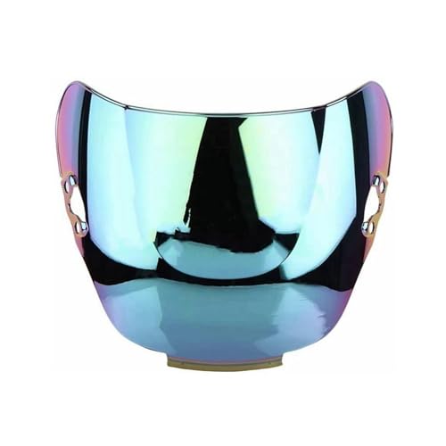 Motorrad Frontscheibe Für CBR 600 F2 1991 1992 1993 1994 Motorrad Windschutzscheibe Windschutz Bildschirm Double Bubble Für CBR600 Für CBRF2 91 92 93 94 Deflektor Spoiler(White Iridium) von PUBUGPDPAG