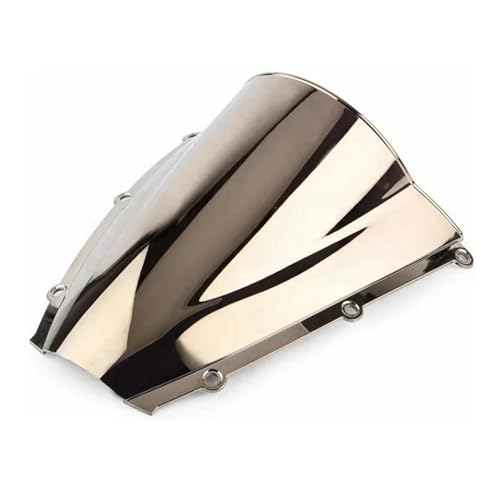 Motorrad Frontscheibe Für CBR 600 RR F5 2003 2004 Motorrad Windschutzscheibe Windschutz Bildschirm Double Bubble Für CBR600RR Für CBRF5 600RR 03 04 Für CBR600 Deflektor Spoiler(Silver) von PUBUGPDPAG