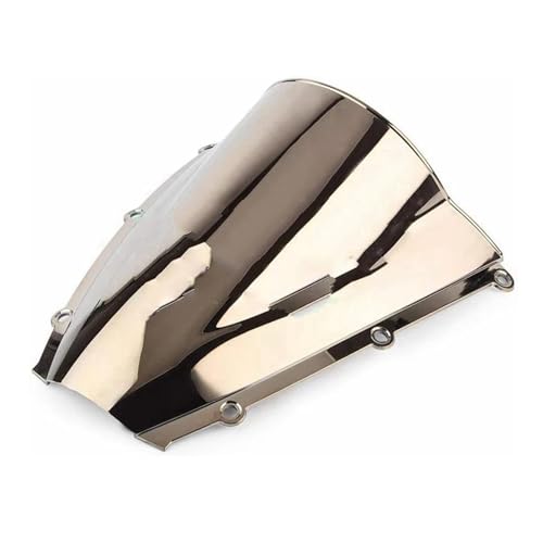 Motorrad Frontscheibe Für CBR 600 RR F5 2003 2004 Motorrad Windschutzscheibe Windschutz Bildschirm Double Bubble Für CBR600RR Für CBRF5 600RR 03 04 Für CBR600 Deflektor Spoiler(Silver) von PUBUGPDPAG