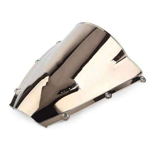 Motorrad Frontscheibe Für CBR 600 RR F5 2003 2004 Motorrad Windschutzscheibe Windschutz Bildschirm Double Bubble Für CBR600RR Für CBRF5 600RR 03 04 Für CBR600 Deflektor Spoiler(Silver) von PUBUGPDPAG