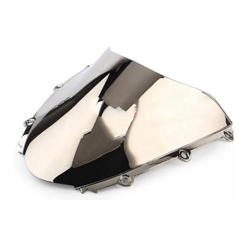 Motorrad Frontscheibe Für CBR1000RR Für CBR 1000RR 2004 2005 2006 2007 Schwarze Motorrad-Windschutzscheibe Windschutz Verkleidung Für CBR1000 RR Für CBR 1000 RR Deflektor Spoiler(Silver) von PUBUGPDPAG