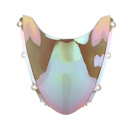 Motorrad Frontscheibe Für CBR1000RR Für CBR 1000RR 2004 2005 2006 2007 Schwarze Motorrad-Windschutzscheibe Windschutz Verkleidung Für CBR1000 RR Für CBR 1000 RR Deflektor Spoiler(White Iridium) von PUBUGPDPAG