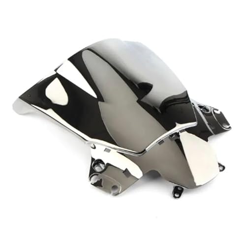 Motorrad Frontscheibe Für CBR250R Für CBR 250 R Für CBR 250R 2010 2011 12 2013 2014 2015 MC41 Windschutzscheibe Bildschirm Windabweiser Double Bubble Windschutzscheibe Deflektor Spoiler(Silver) von PUBUGPDPAG
