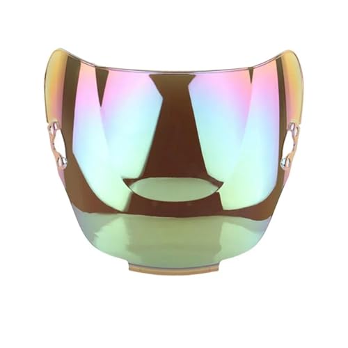 Motorrad Frontscheibe Für CBR600 F2 600F2 600 F 1991 92 1993 1994 Für CBR 600F Bildschirm Double Bubble Windabweiser Motorrad Windschutzscheibe Windschutz Deflektor Spoiler(White Iridium) von PUBUGPDPAG