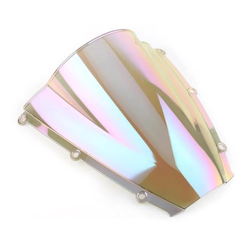 Motorrad Frontscheibe Für CBR600 RR Für CBR600RR 2003 2004 Für CBR 600 RR 03 04 F5 Motorrad-Windschutzscheibe Windschutzscheibe Kratzfester Windschutz Deflektor Spoiler(White Iridium) von PUBUGPDPAG