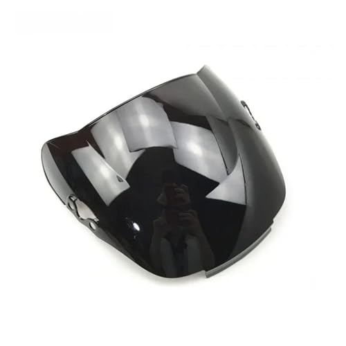 Motorrad Frontscheibe Für CBR600F 1991 1992 1993 1994 Für CBR600F2 Für CBR 600 F 600F F2 94 Motorrad Double Bubble Windschutzscheibe Windschutz Deflektor Spoiler(Zwart) von PUBUGPDPAG