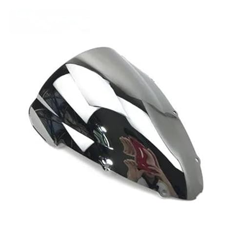 Motorrad Frontscheibe Für CBR600F Für CBR600 Für CBR 600 F F4i 2001-2007 02 03 04 05 06 07 PC Motorrad Windschutzscheibe Windschutzscheibe Deflektor Spoiler(Silver) von PUBUGPDPAG