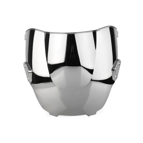 Motorrad Frontscheibe Für CBR600F Für CBR600F3 Für CBR 600 F F3 1995-1997 1998 Motorrad Bildschirm Double Bubble Windschutzscheibe Deflektor Schutz Windschutzscheibe Deflektor Spoiler(Silver) von PUBUGPDPAG
