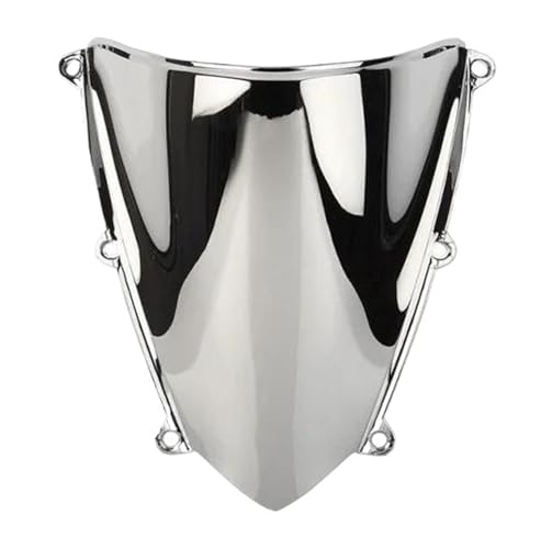 Motorrad Frontscheibe Für CBR600RR Für CBR 600 RR 600RR F5 2007-2012 Double Bubble Windschutzscheibe Deflektorschutz Deflektor Spoiler(Silver) von PUBUGPDPAG