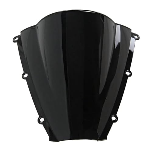 Motorrad Frontscheibe Für CBR600RR Für CBR 600 RR F5 2003 2004 Wind Bildschirm Deflektoren Windschutzscheibe 03 04 Rauch Frontscheibe Deflektor Spoiler(Zwart) von PUBUGPDPAG