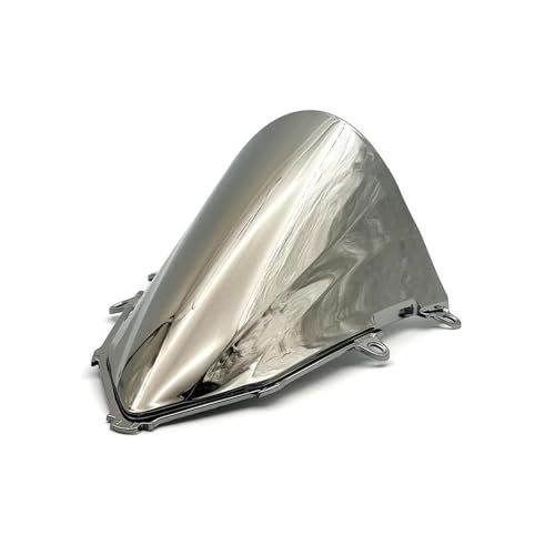 Motorrad Frontscheibe Für CBR650R 2019-2023 Motorrad Zubehör Windschutzscheibe Windschutzscheibe Windabweiser Deflektor Spoiler(Silver) von PUBUGPDPAG