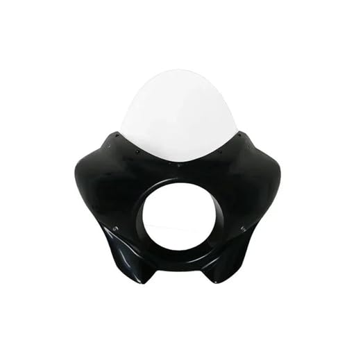 Motorrad Frontscheibe Für CMX1100 Rebel Windschutzscheibe Für CM1100 2021 2022 2023 2024 Windabweiser Abdeckung Motorrad Scheinwerfer Windschutzscheibe Fall Schutz Deflektor Spoiler(Long Transparent) von PUBUGPDPAG