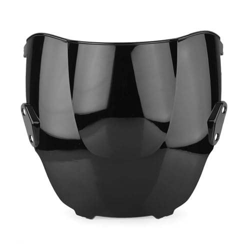 Motorrad Frontscheibe Für F3 CBR 600 1995-1998 Für CBR600 1995 1996 1997 1998 Motorrad Windschutzscheibe Windschutzscheibe Deckt Double Bubble Screen Deflektor Spoiler(Zwart) von PUBUGPDPAG