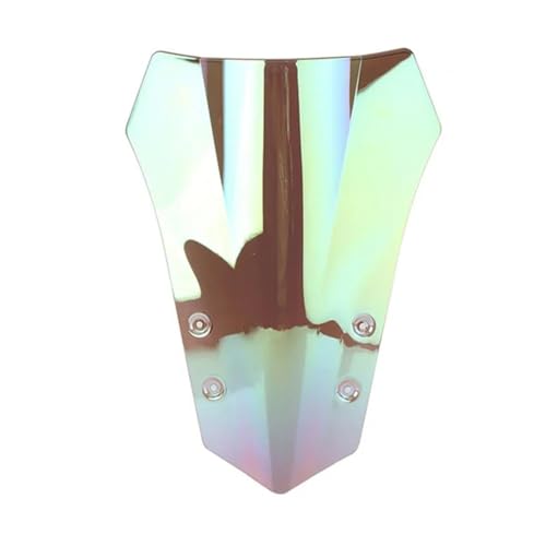 Motorrad Frontscheibe Für FJ 09 FJ09 Für MT09 Für MT-09 Für Tracer 900 2015 2016 2017 Motorrad Double Bubble Windschutzscheibe Deflektorschutz Windschutzscheibe Deflektor Spoiler(White Iridium) von PUBUGPDPAG